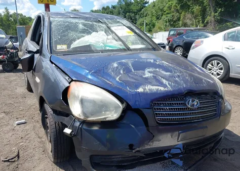 2010 Hyundai Accent Gs z USA, uszkodzony, nr VIN KMHCM3AC0AU152751